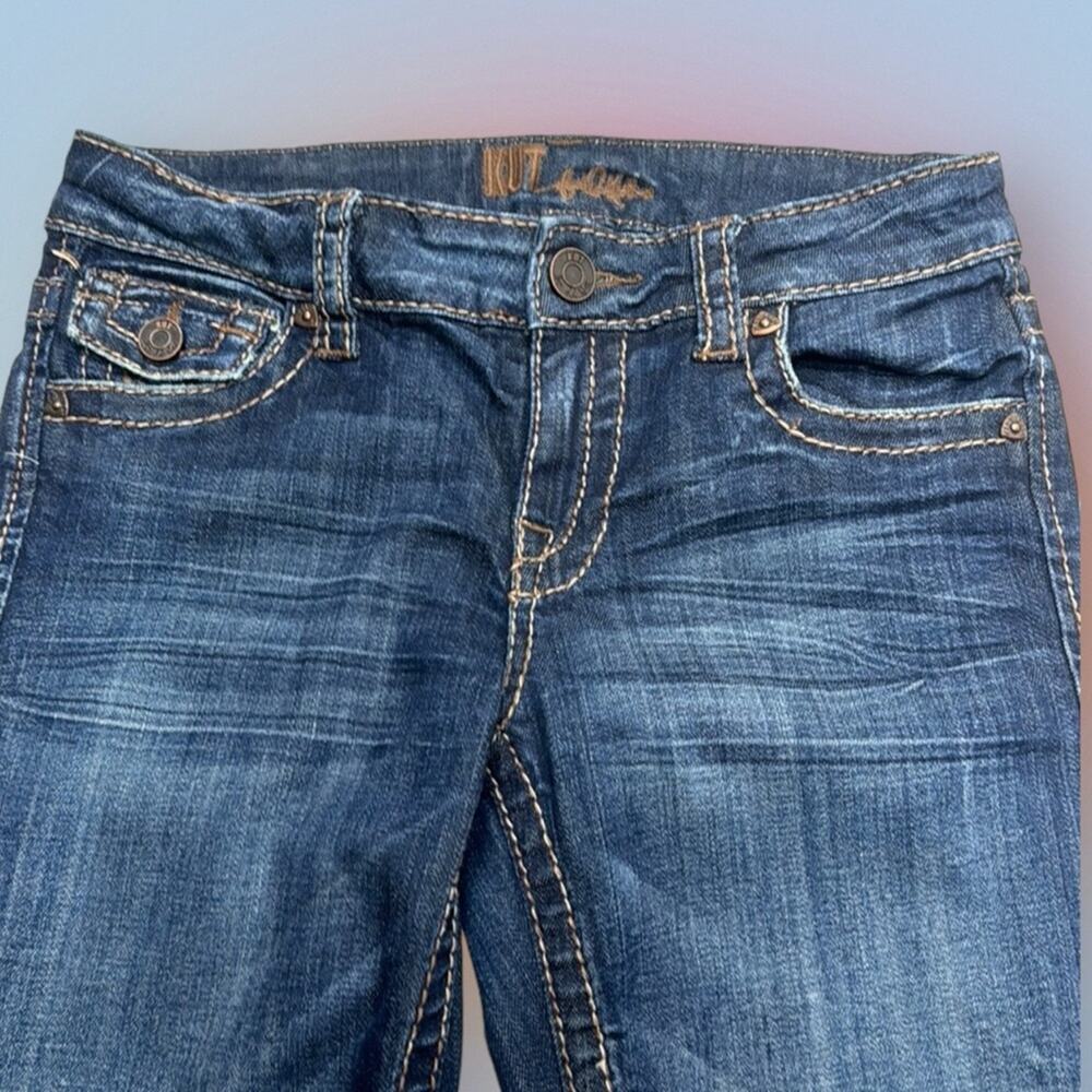 KUT FROM THE KLOTH Women’s 2 Boot Blue Jeans